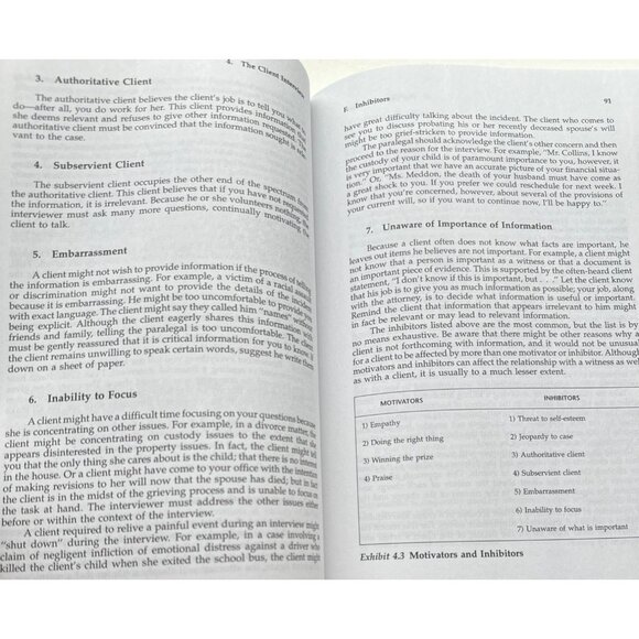 Interviewing and Investigation for Paralegals Ann M. Dobmeyer J. D. Dobmeyer SC - Picture 9 of 14